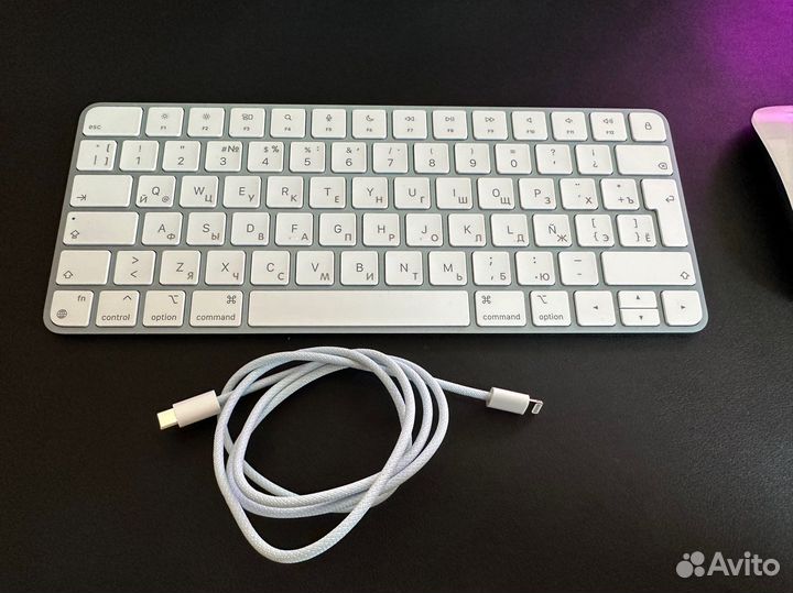 Клавиатура Apple magic keyboard от iMac синего