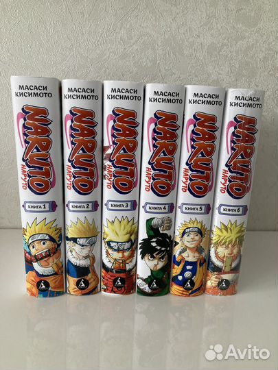 Манга Наруто 1-6