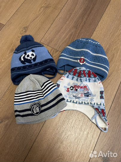 Шапки на мальчика 42-48