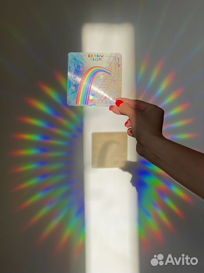 Наклейка ловец солнца / ловец радуги стикер