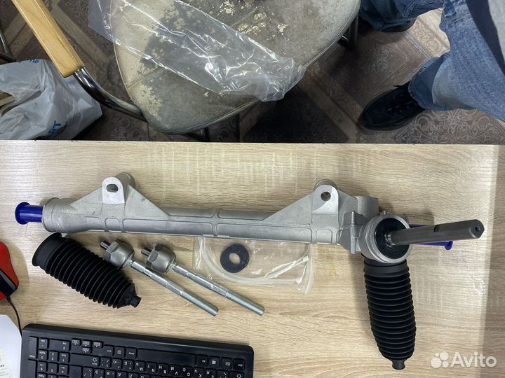 Рейка рулевая (без гур) Renault Logan