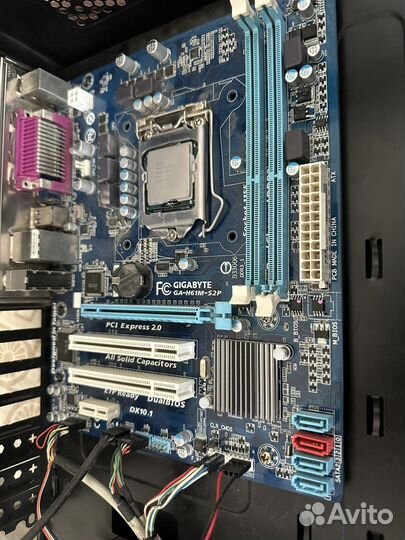 Материнская плата 1155 и i5 3350 (комплект)