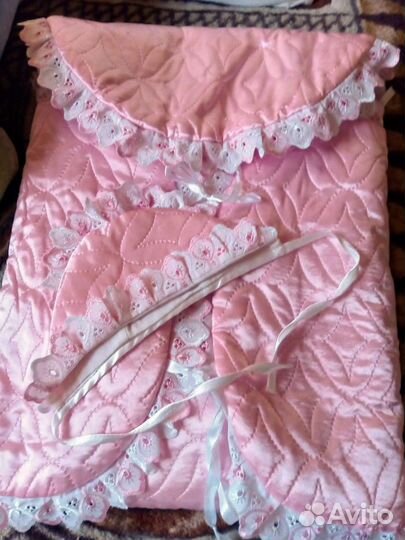 Конверт на выписку для девочки весна