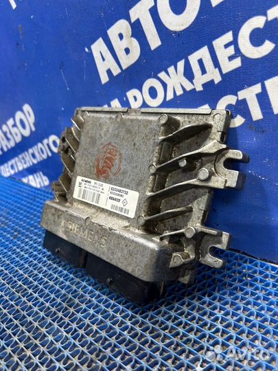 Блок управления двигателем Renault Logan седан K7J