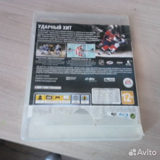 Диск на ps3 хоккей