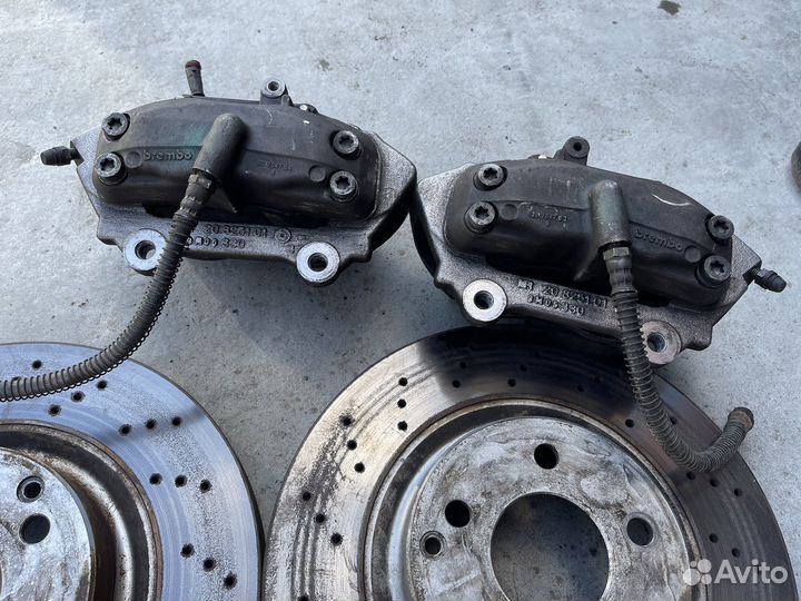 W211 суппорта brembo 330мм 4х поршневые контракт