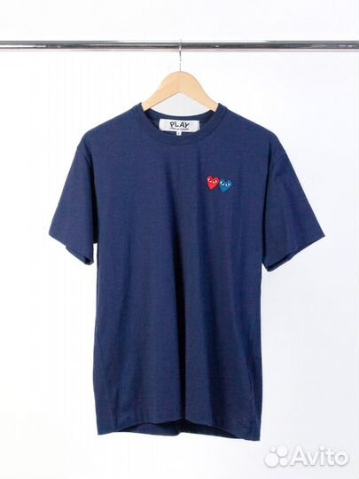 Футболка CDG Play Double Heart