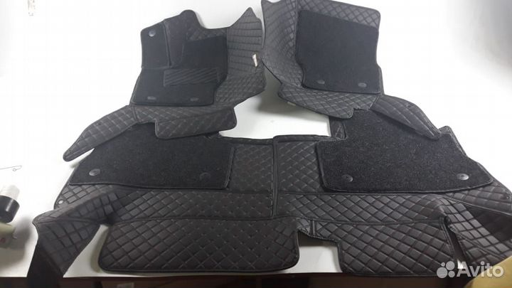 3D Коврики Audi Салон Багажник из Экокожи