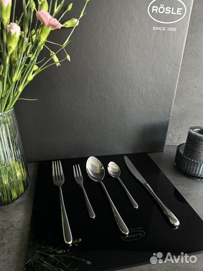 Столовые приборы rösle passion 60 пр. - наличие