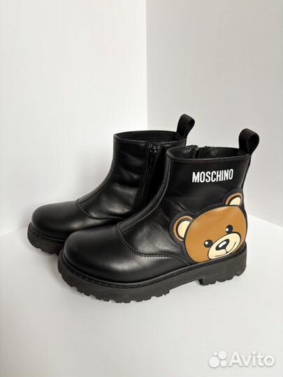 Кожаные ботинки Moschino, 30