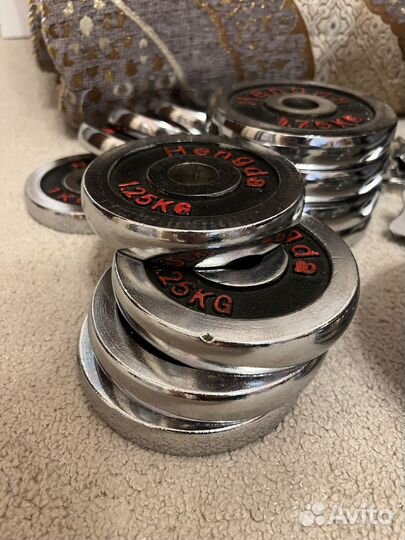 Спортивный инвентарь гантели
