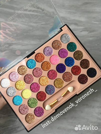 Новые тени (глиттер) для век