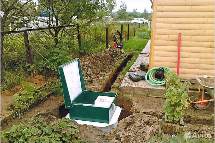 Септик. Автономная канализация монтаж под ключ