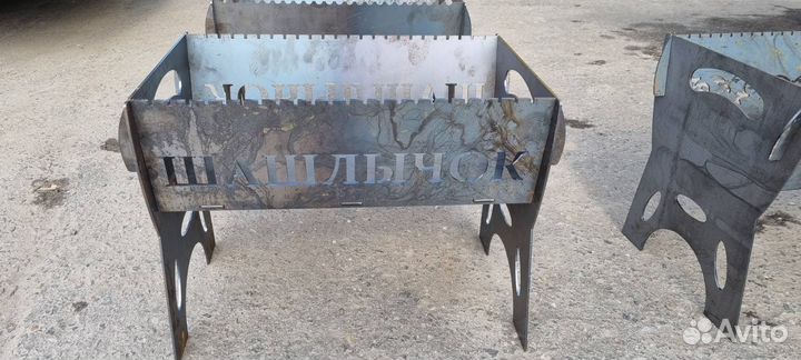 Мангал с толстыми стенками