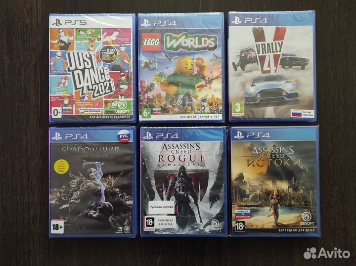 Игры для Sony Playstation 4