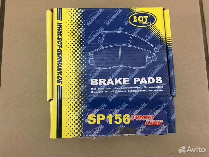 Тормозные колодки SCT nissan primera P10