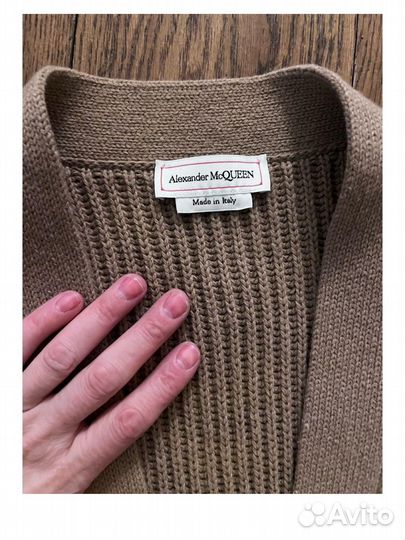 Кардиганы alexander mcqueen