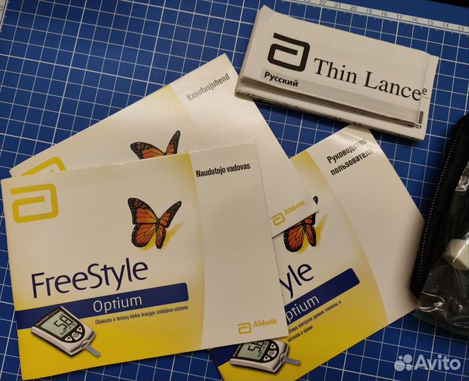 Глюкометр + Кетоны FreeStyle Optium