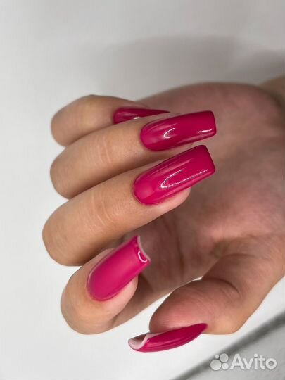 Маникюр с покрытием гель - лак/Наращивание ногтей