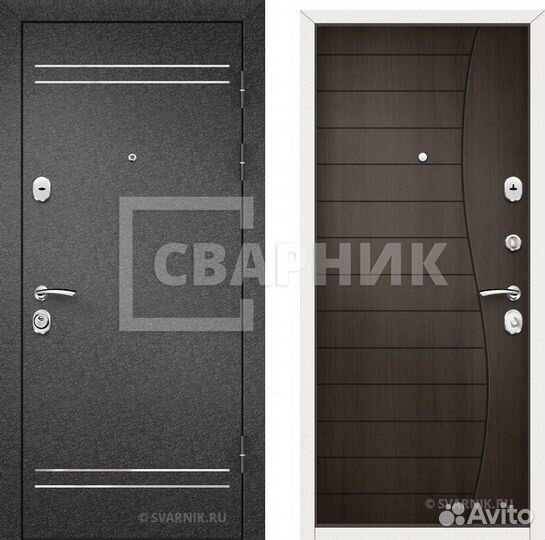 Усиленная входная дверь на заказ. Под ключ