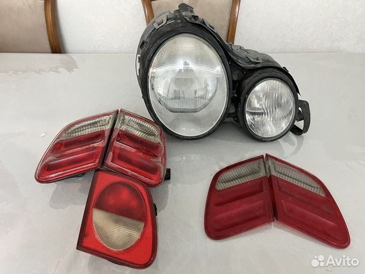 Фары на mercedes 210 рестайлинг