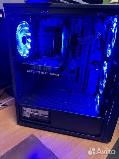 Новый игровой комп i5-10400F/RTX3050/16GB/2SSD