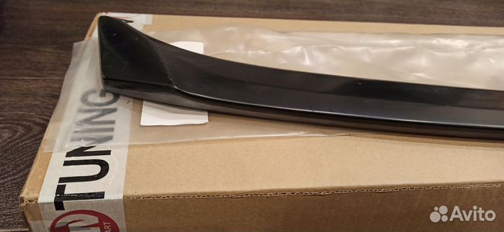 Спойлер лип на крышку багажника Honda Accord 8