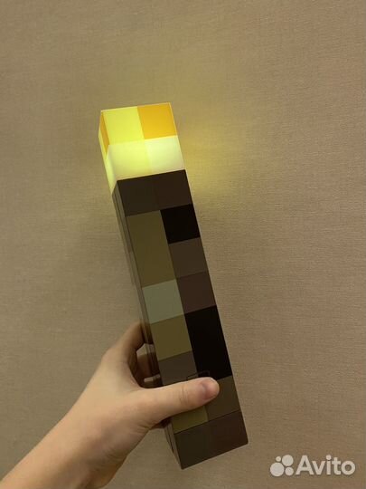 Ночник факел из маинкрафта