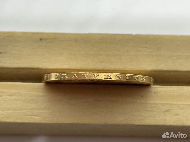 Золотая монета 20 франков 1911г. Франция