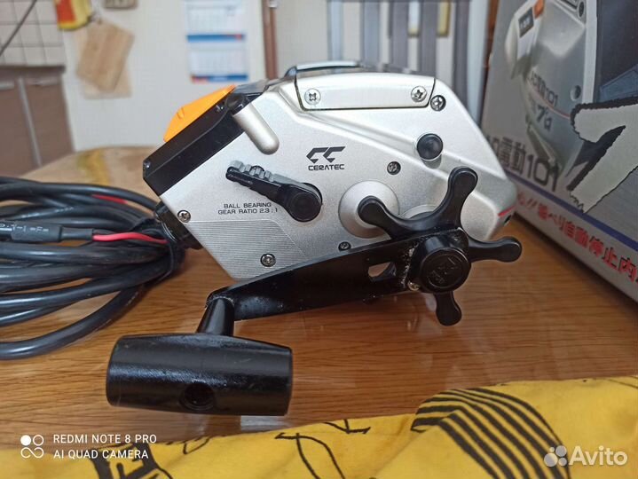 Морская электрокатушка ryobi AD101 pro