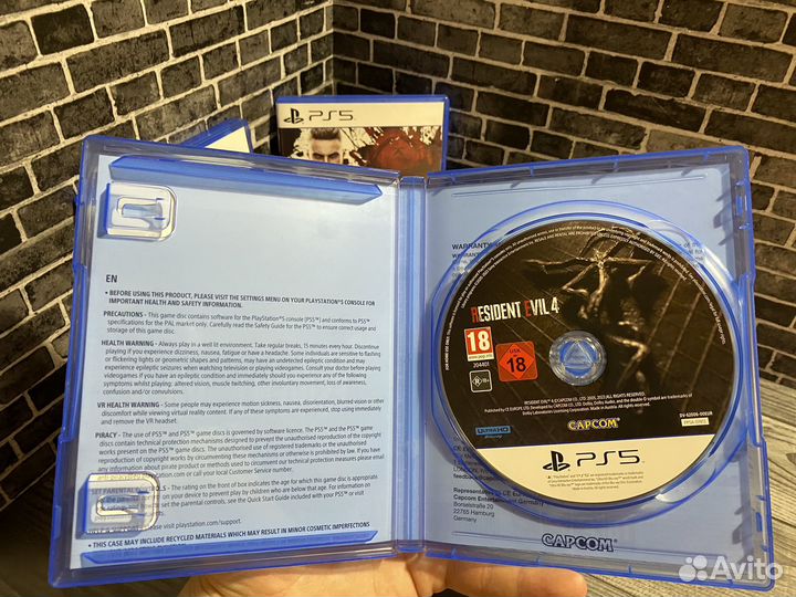 Игра на диске Resident Evil 4 Remake PS5