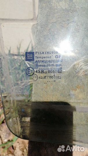 Opel Astra H стекла двери задней правой