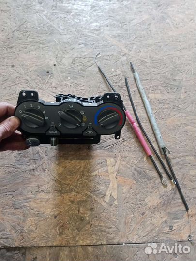 Блок управления печкой хундай акцент