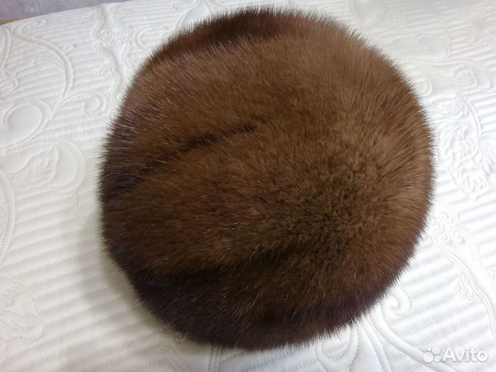 Шапка норковая женская 56 разм