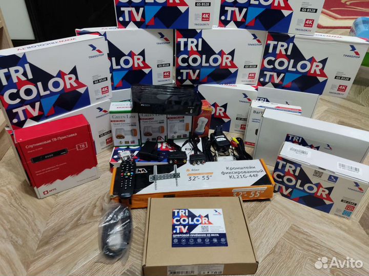 Триколор Ultra HD, МТС тв НТВ центр видеонаблюдени