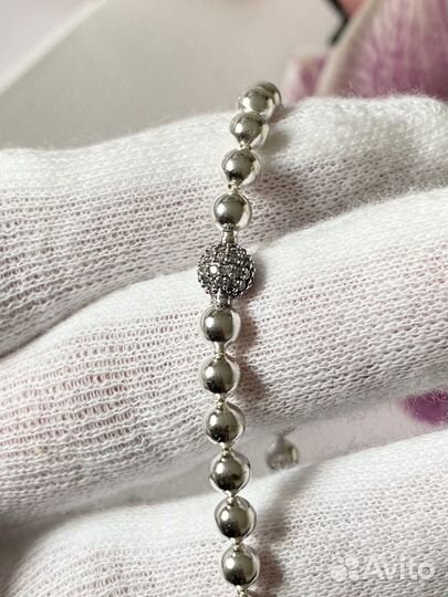 Браслет Pandora серебро украшение Сферы
