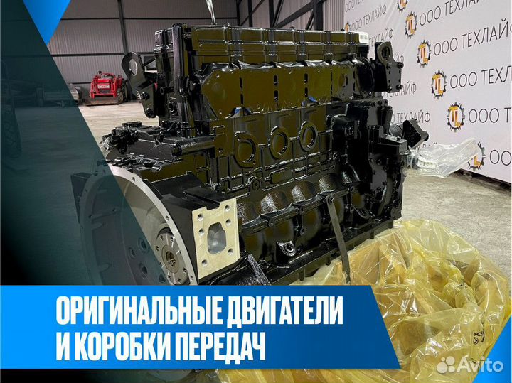 Двигатель Komatsu SA6D107 без навесного