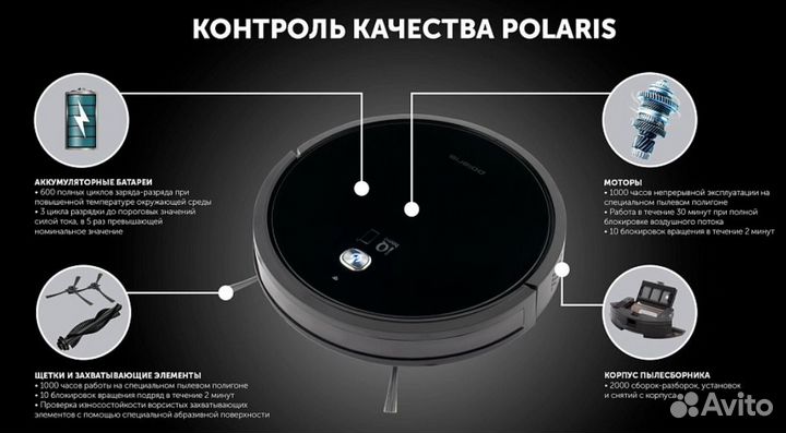 Робот пылесос polaris pvcr 3400 iq