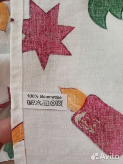 Скатерть новогодняя и дорожка рождественская