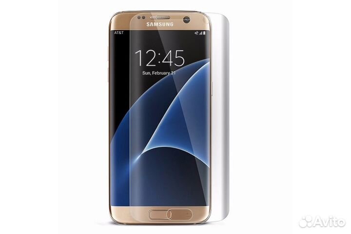 Защитное стекло samsung Galaxy S7 Edge (загнутое)