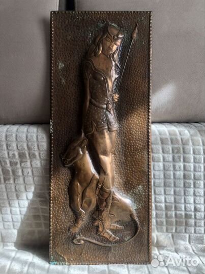 Картина из листовой меди. Ручная работа