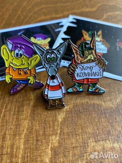 Значки, герои мультфильма, stone island