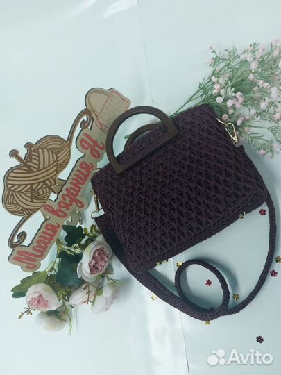 Вязание на заказ крючком сумок,шкатулок