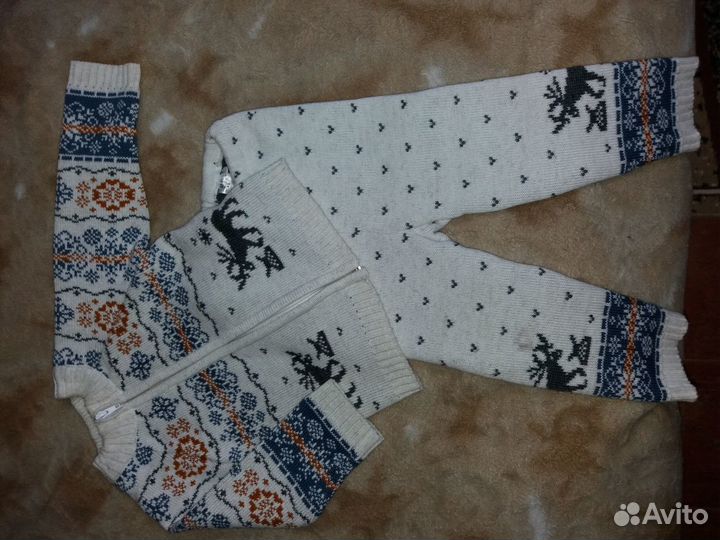 Теплый костюм на мальчика