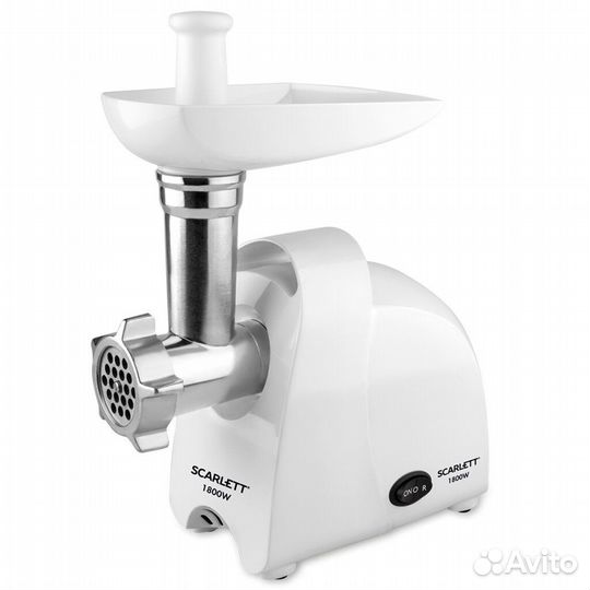 Мясорубка электрическая Scarlett SC-MG45S49 белый