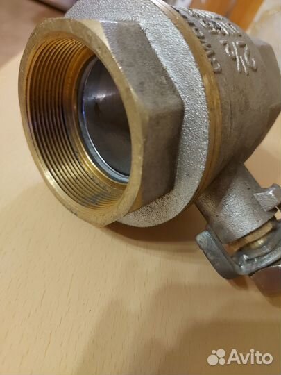 Кран шаровой латунный ду65 (2,5 дюйма)