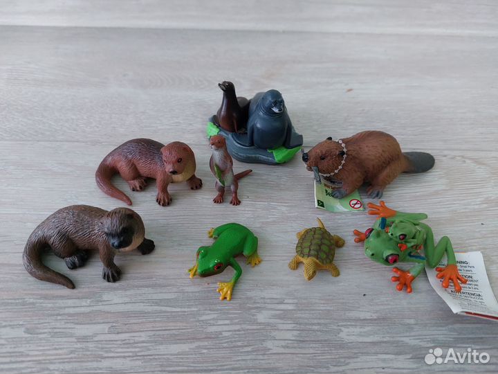 Животные Schleich и др. ч.8 морские