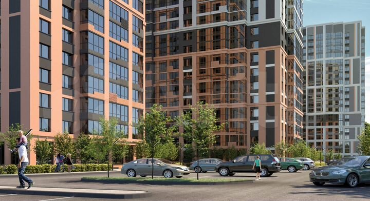 Квартира-студия, 26,5 м², 16/19 эт.