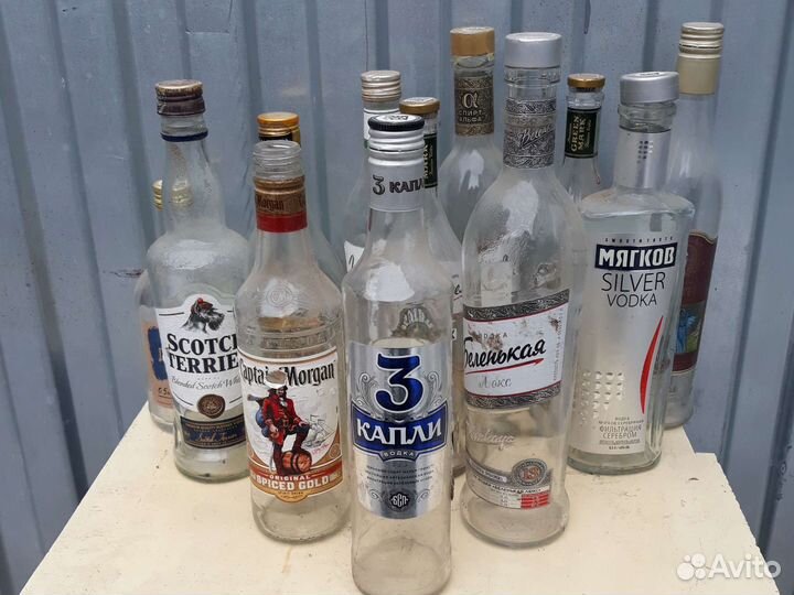 Бутылка стеклянная 0.5