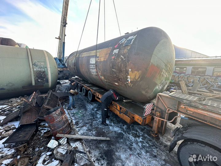 Емкость от ж/д цистерны 85, 161 м3